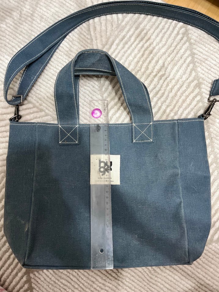 Huge element kanvas tote bag çanta - Görsel 5