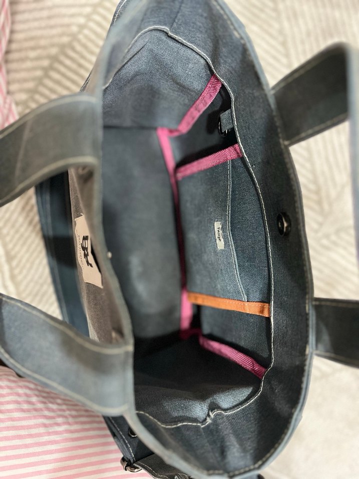 Huge element kanvas tote bag çanta - Görsel 3