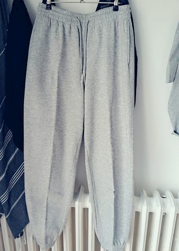 Gri Rahat Kesim Kadın Eşofman Altı H&M