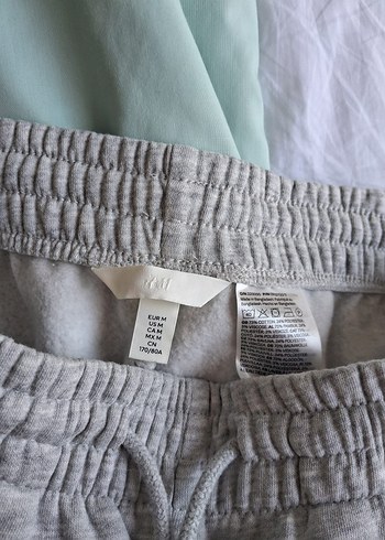 m Beden Gri Rahat Kesim Kadın Eşofman Altı H&M