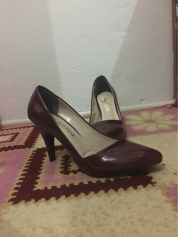 Diğer Bordo stiletto