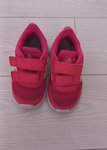 Kız Çocuk Pembe Cırt Cırtlı Spor Ayakkabı - Görsel 5