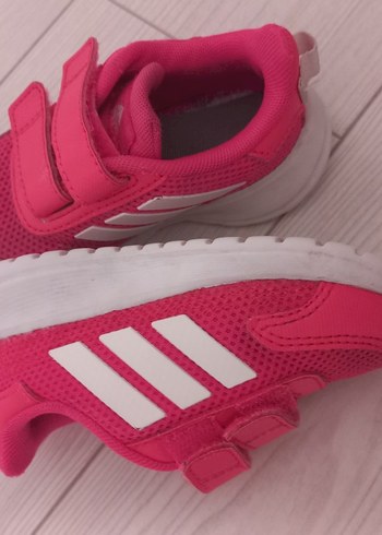 Kız Çocuk Pembe Cırt Cırtlı Spor Ayakkabı - Görsel 3