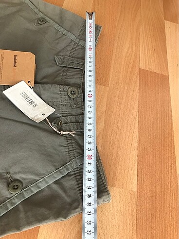 36 Beden haki Renk Timberland şort