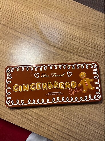 Too Faced Top faced gingerbread far paleti