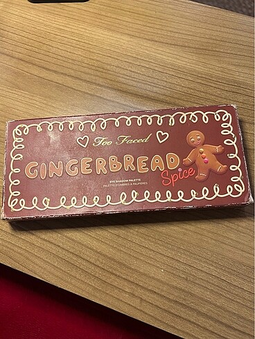 Beden Top faced gingerbread far paleti