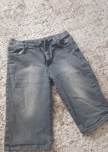 Gri Denim Erkek Çocuk sort
