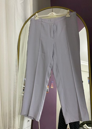 Gri taşlı kumaş takım - Görsel 2