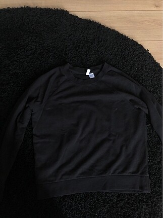 Siyah sweat h&m
