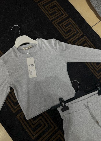 Gri Mini Kadın Eşofman Takımı - Görsel 5