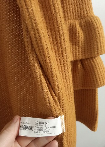 yeni hiç kullanılmadı yumuşak hırka - Görsel 7