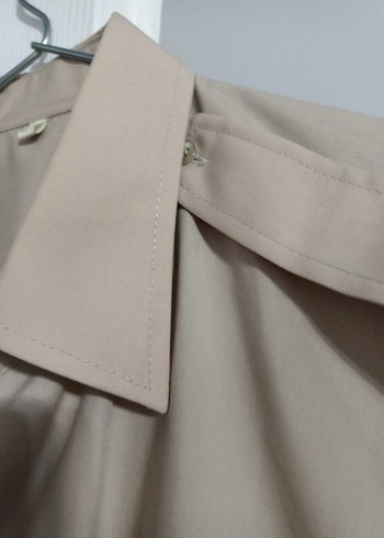 Bej Erkek Keten Gömlek - Görsel 6