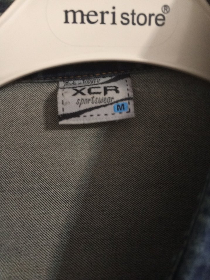 Erkek Lacivert Denim Gömlek - Görsel 4