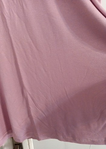 Pembe Uzun Kollu Salaş Kadın Bluz - Görsel 6