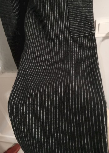 Gri Salaş Kadın Denim Uzun Tulum - Görsel 7