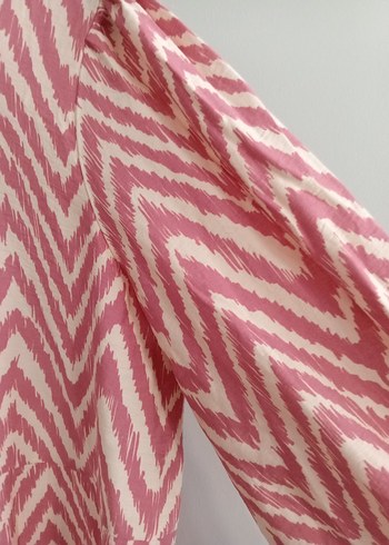 Pembe Uzun Kollu Bol Kesim yeni etiketli - Görsel 8