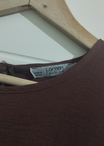 Kahverengi Midi ayrobin Tunik - Görsel 2