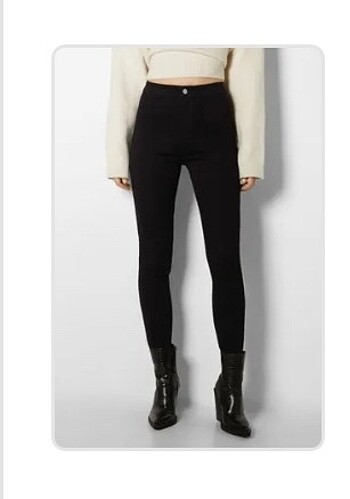 Bershka Jegging Kot Pantolon