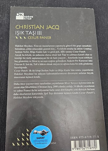 Işık Taşı III Cesur Paneb - Christian Jacq / 25-95 - Görsel 2