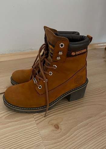 Dockers Kahverengi Kadin Topuklu Bot
