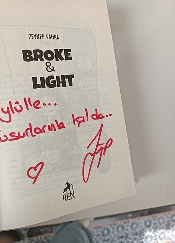  Broke and light imzalı