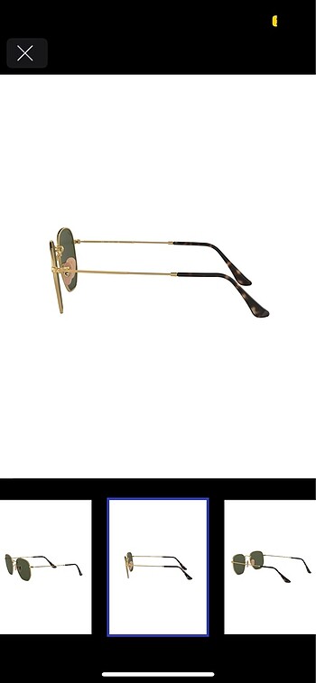 Beden siyah Renk Rayban Gözlük