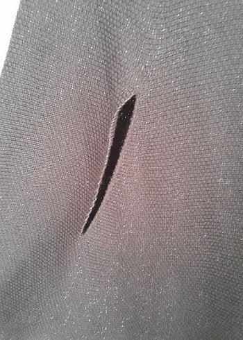 Düğmeli Siyah Hamile Pelerini - Görsel 3