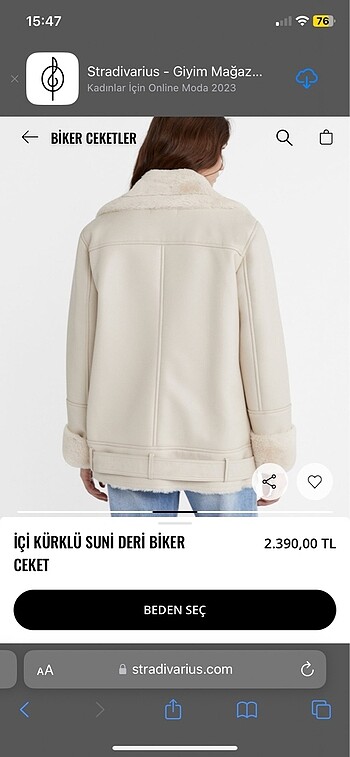 Stradivarius Stradivarius biker ceket