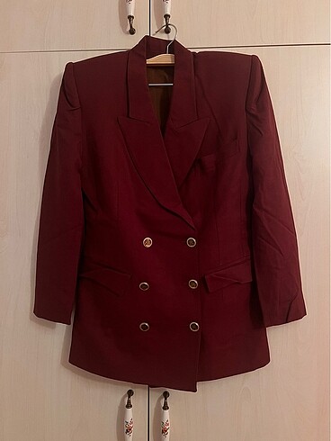 Vintage Vatkalı Blazer