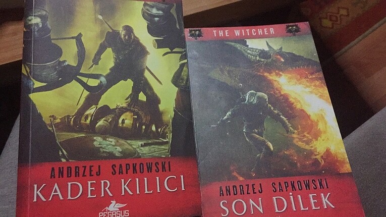 The witcher serinin ilk iki kitabı