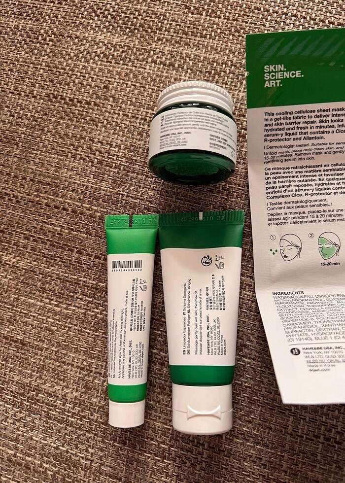 Cicapair cilt ürünü seti - Görsel 5