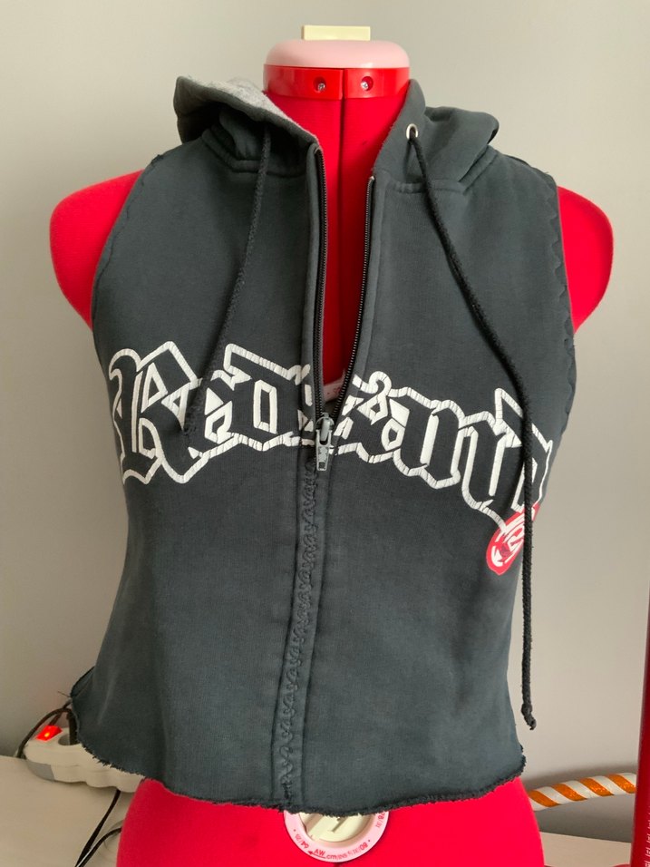 Redsand Fermuarlı Kapüşonlu Yelek - Görsel 2