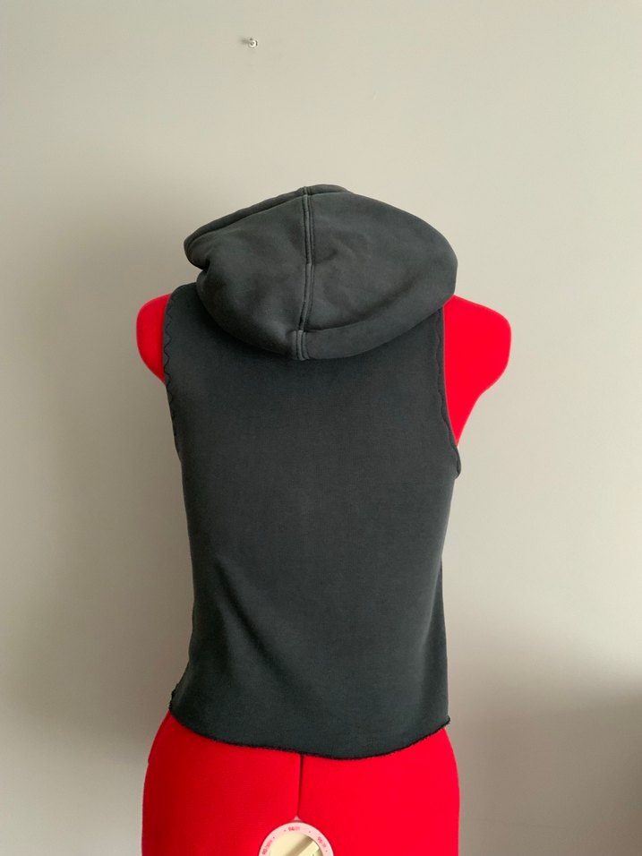 Redsand Fermuarlı Kapüşonlu Yelek - Görsel 5