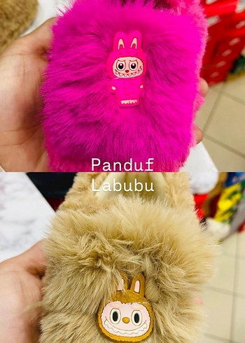 Renkli Peluş Panduf