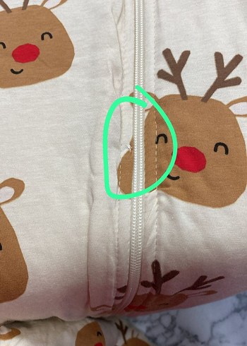 Renkli Baskılı Çocuk Uyku Tulumu - Görsel 2