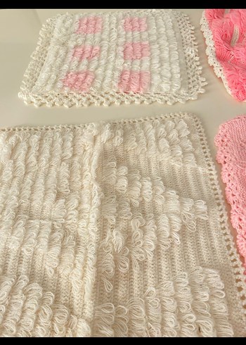 Pastel Pembe Banyo Lifleri 4'lü Set - Görsel 3