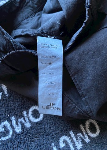 Kadın Siyah Bol Kesim paraşüt Pantolon - Görsel 4