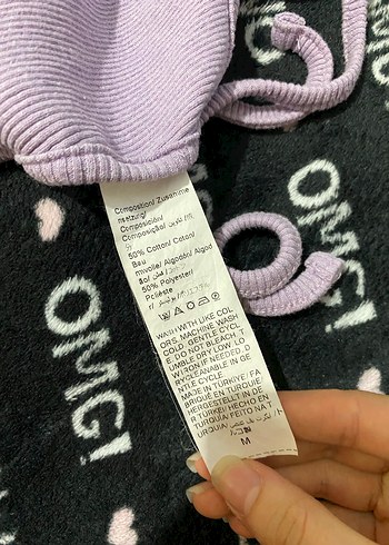 Kızlar için Mor Triko sırt dekolteli bluz - Görsel 3