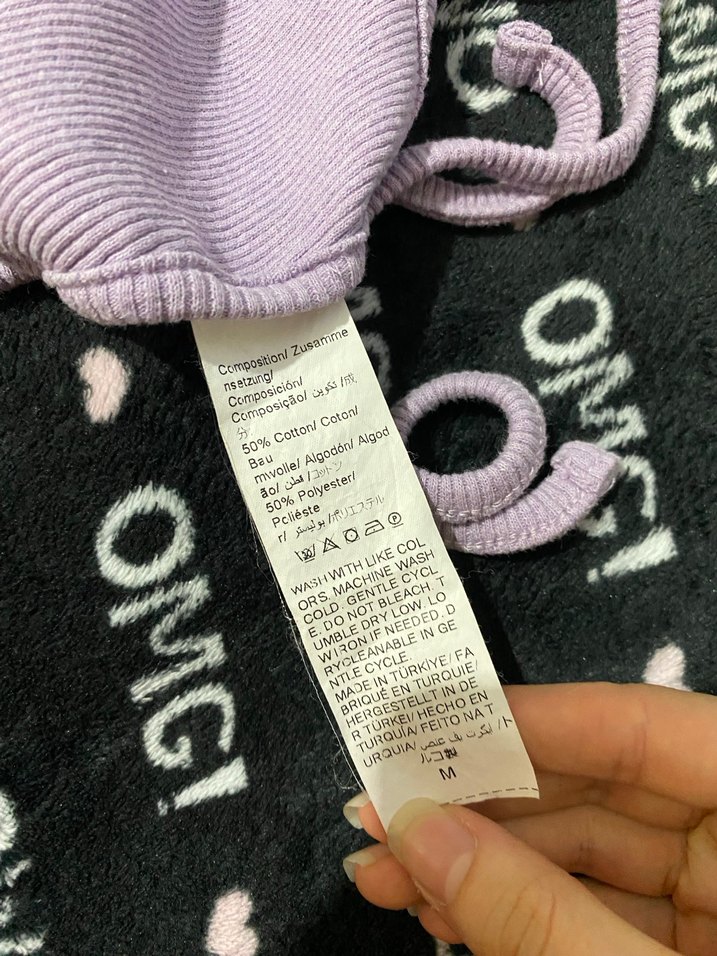 Kızlar için Mor Triko sırt dekolteli bluz - Görsel 3