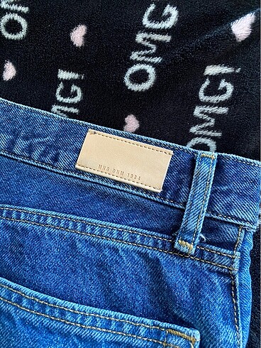 l Beden mavi Renk Mango jean
