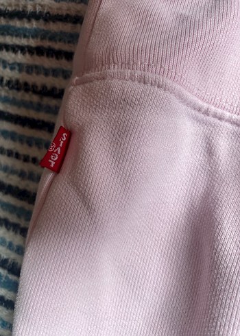 s Beden pembe Renk Levi's Pembe Kapüşonlu Sweatshirt