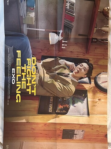 Diğer Orijinal EXO Sehun Don't Fight The Feeling Poster