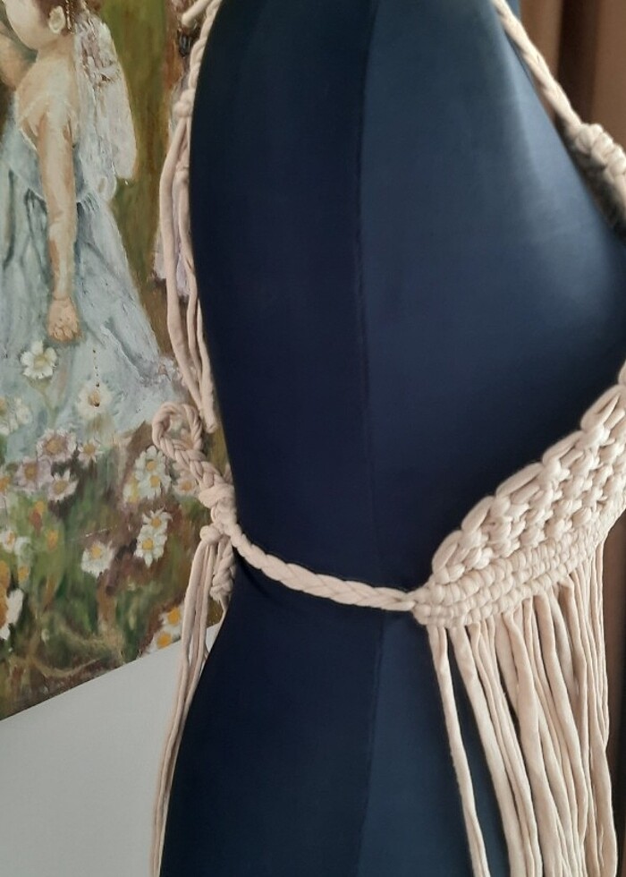 Makrome bustiyer - Görsel 2