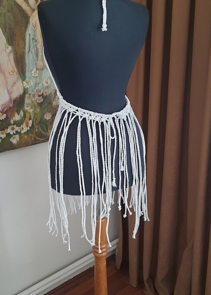 Makrome elbise - Görsel 3