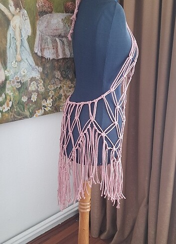 Makrome plaj elbisesi - Görsel 5