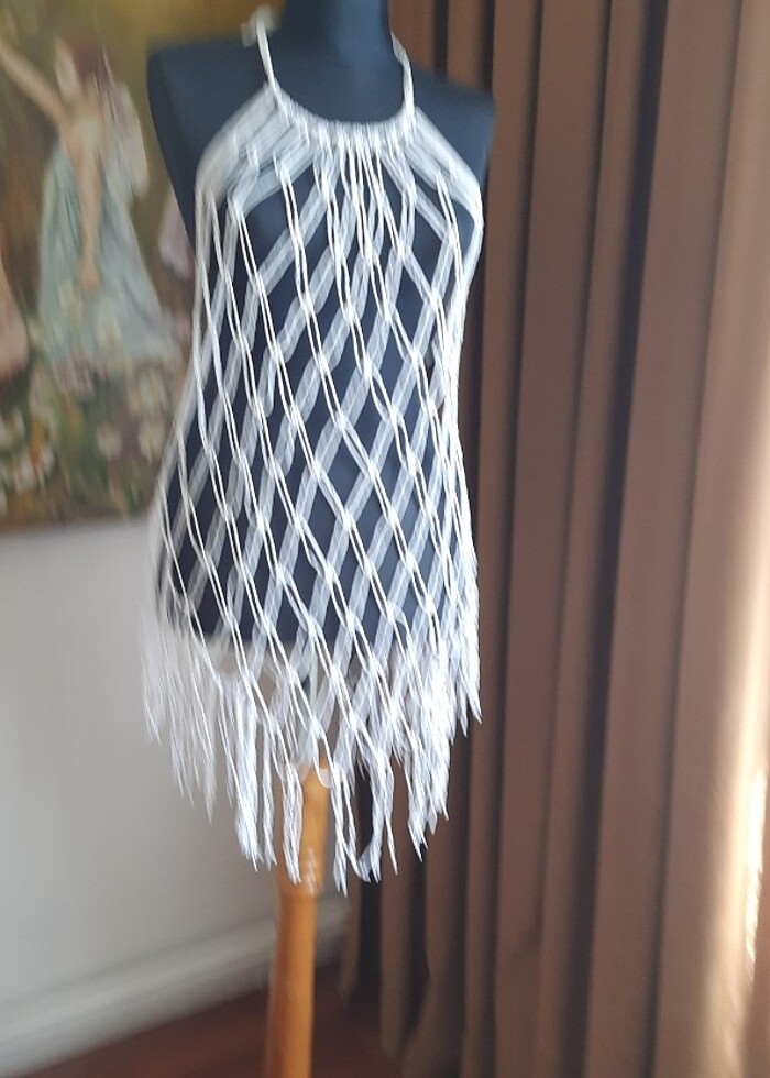 Makrome plaj elbisesi - Görsel 2