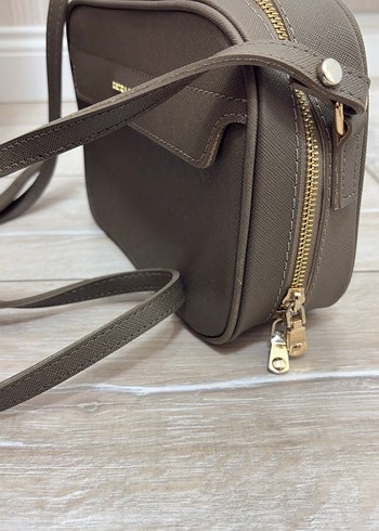 Kadın Kahverengi Deri Modern Klasik Çanta - Görsel 2