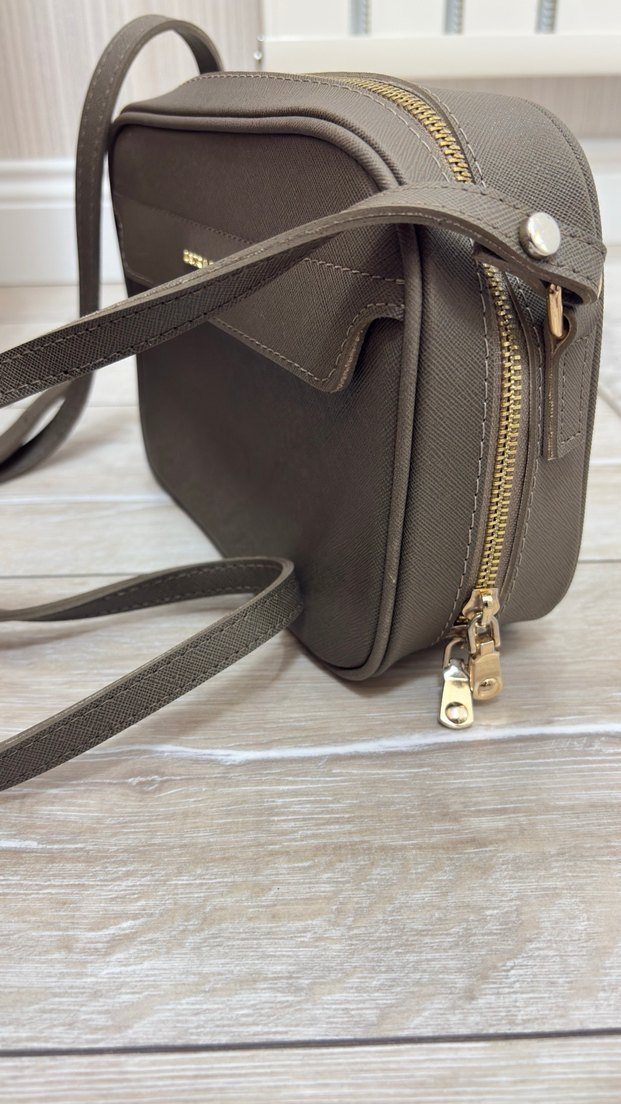 Kadın Kahverengi Deri Modern Klasik Çanta - Görsel 2