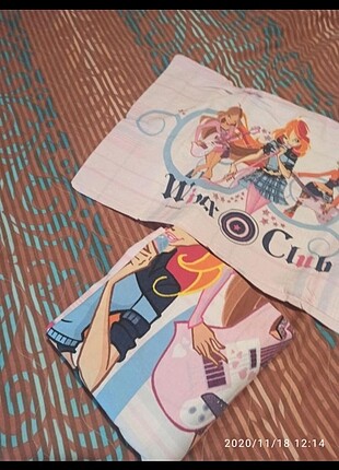 Winx club tek kişilik nevresim takımı