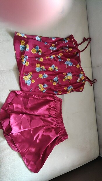 Şortlu pijama takımı 